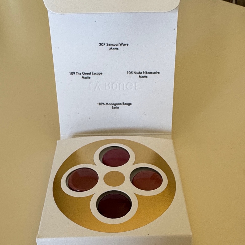 Louis Vuitton lipstick samples
